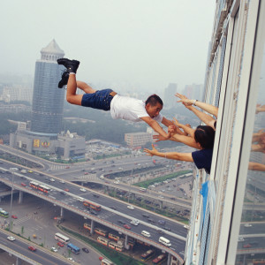 Li Wei, High Place – Levels of freedom, 2003, Impression jet d’encre, 120 x 175 cm