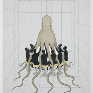 Gao Lei, G-53, 2011, Mixed media, 240 x 180 cm