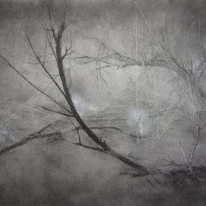 Fu Site, Politicians – Foret, 2015, Dessin sur papier, 163 x 117 cm
