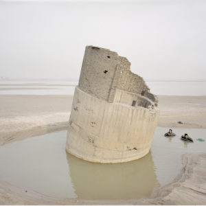 Zhang Kechun, The Yellow River No.03 – People fishing by the river, Shanxi, 2012, Inkjet print, 115 x 147 cm