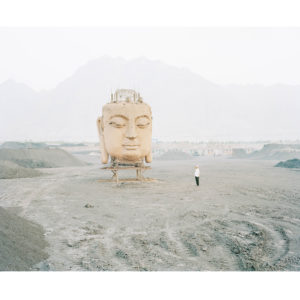 Zhang Kechun, The Yellow River No.02 – A buddha head in a coalfield, Ningxia, 2011, Inkjet print, 115 x 147 cm