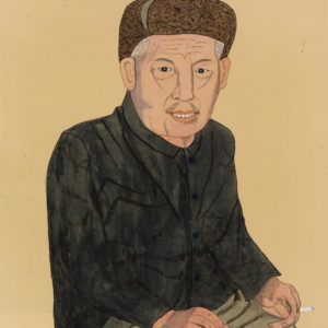 Shao Bingfeng, Father Shao Shuting, 2011, coloured pencil and ink on paper, 43,5 x 46 cm