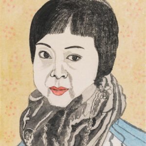 Shao Bingfeng, Jin Weihing, 2014, coloured pencil and ink on paper, 46 x 34 cm