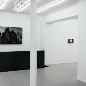 Yang Yongliang, Time Immemorial, exhibition view at Galerie Paris-Beijing