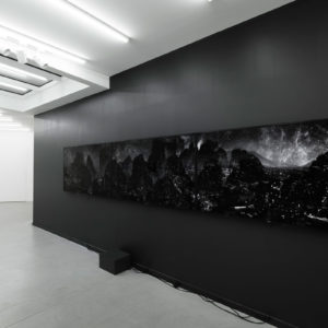 Yang Yongliang, Time Immemorial, exhibition view at Galerie Paris-Beijing