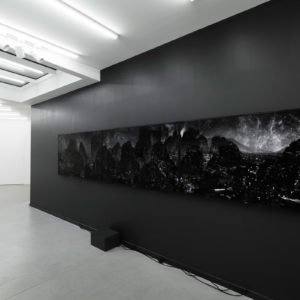 Yang Yongliang, Time Immemorial, vue d’exposition à la Galerie Paris-Beijing