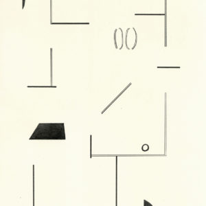 Carlos Alfonso, Maze, 2018, Drawings from the series Of Encounters, graphite pen on paper, 28,5cm x 20cm