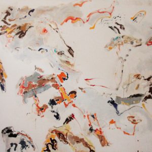 Shen Han, Is life a dream or reality, 150 x 190 cm, oil on canvas, 2018