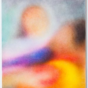 Léa Belooussovitch, série Relatives, Dhaka, Bangladesh, 21 février 2019, dessin aux crayons de couleur sur feutre, 60 x 50 cm, 2019, Collection Privée
