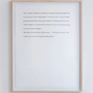 Léa Belooussovitch, Executed Offenders, Ross, dessin au stylo bille sur papier, 92 x 122 cm, 2019