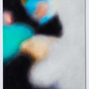 Léa Belooussovitch, série Relatives, Gaza strip, 17 octobre 2018, dessin aux crayons de couleur sur feutre, 60 x 50 cm, 2019, Collection Privée