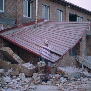 Liu Bolin, Hiding in the city – Suojia Village, 2006, Archival pigment print, 126 x 160 cm