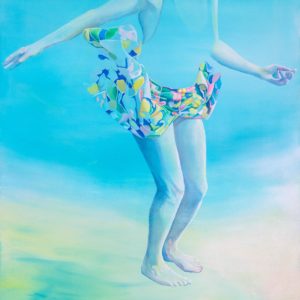 Marion Charlet, Ciao, 2019, Aquarelle, 100x80cm