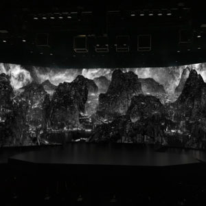 Yang Yongliang, Exhibition “Hua Yuan”, MGM Cotai Theater, Macao, Chine, 2019