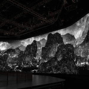 Yang Yongliang, Exhibition “Hua Yuan”, MGM Cotai Theater, Macao, China, 2019