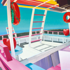Marion Charlet, Santa Maria, Acrylique sur toile, 114x146cm