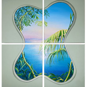 Marion Charlet, Cruising VII, 2020, Acrylique sur toile, 82 x 66 cm