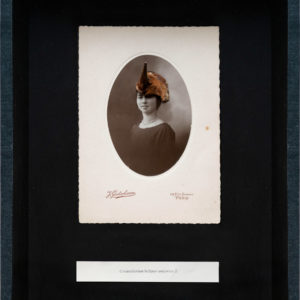 Lucia Tallova, Série Paris Diary, 2020, 40×30 cm, photographie et peinture sur papier