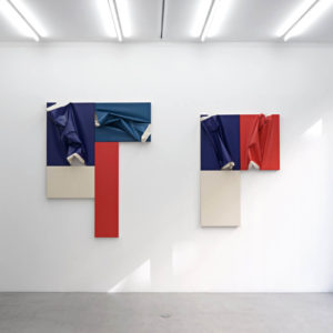 Sebastian Wickeroth, Vue d’exposition « Vashing Point », Galerie Paris-Beijing, 2021