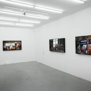 Randa Maroufi, Vue d’exposition, La figure et le lieu, Galerie Paris-Beijing, 2020, Paris, France