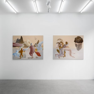 Vue d’exposition, Fu Site – Jeux de Créatures, PARIS-B, 2022.