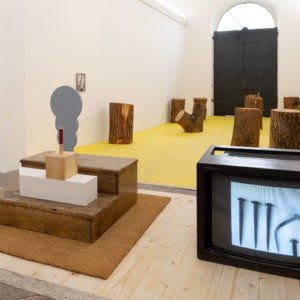 Exhibition view, Jacques Julien – Ecco, Villa Médicis, Rome, 2021.