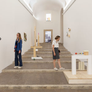 Exhibition view, Jacques Julien – Ecco, Villa Médicis, Rome, 2021.