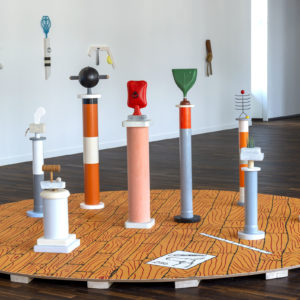 Exhibition view, Jacques Julien – Senza fine, FRAC Normandie Caen, France, 2021.