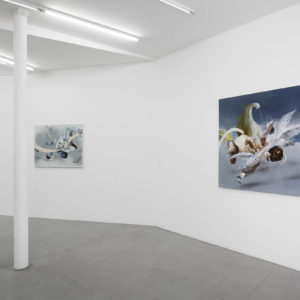 Vue d’exposition, Fu Site – Jeux de Créatures, PARIS-B, 2022.