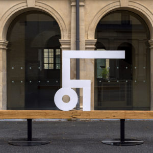 Exhibition view, Jacques Julien – Senza fine, FRAC Normandie Caen, France, 2021.
