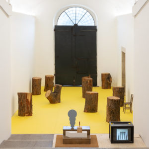 Jacques Julien, Ecco, vue d’exposition, Villa Medicis, Rome, Italie, 2021. Photo: Daniele Molajoli