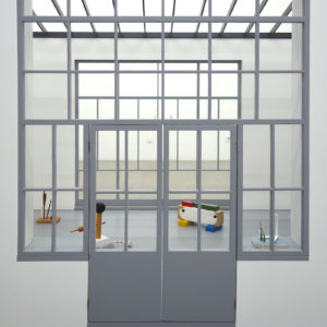 Jacques Julien, Studiolo, 2021 (detail).  Mixed media, 180 x 220 x 170 cm.