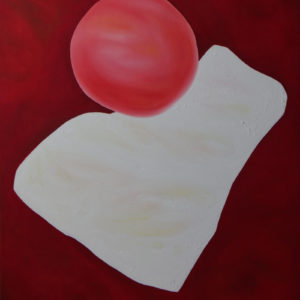 Lisa Ouakil – Miror, 2022, Oil on canvas, 116x89cm