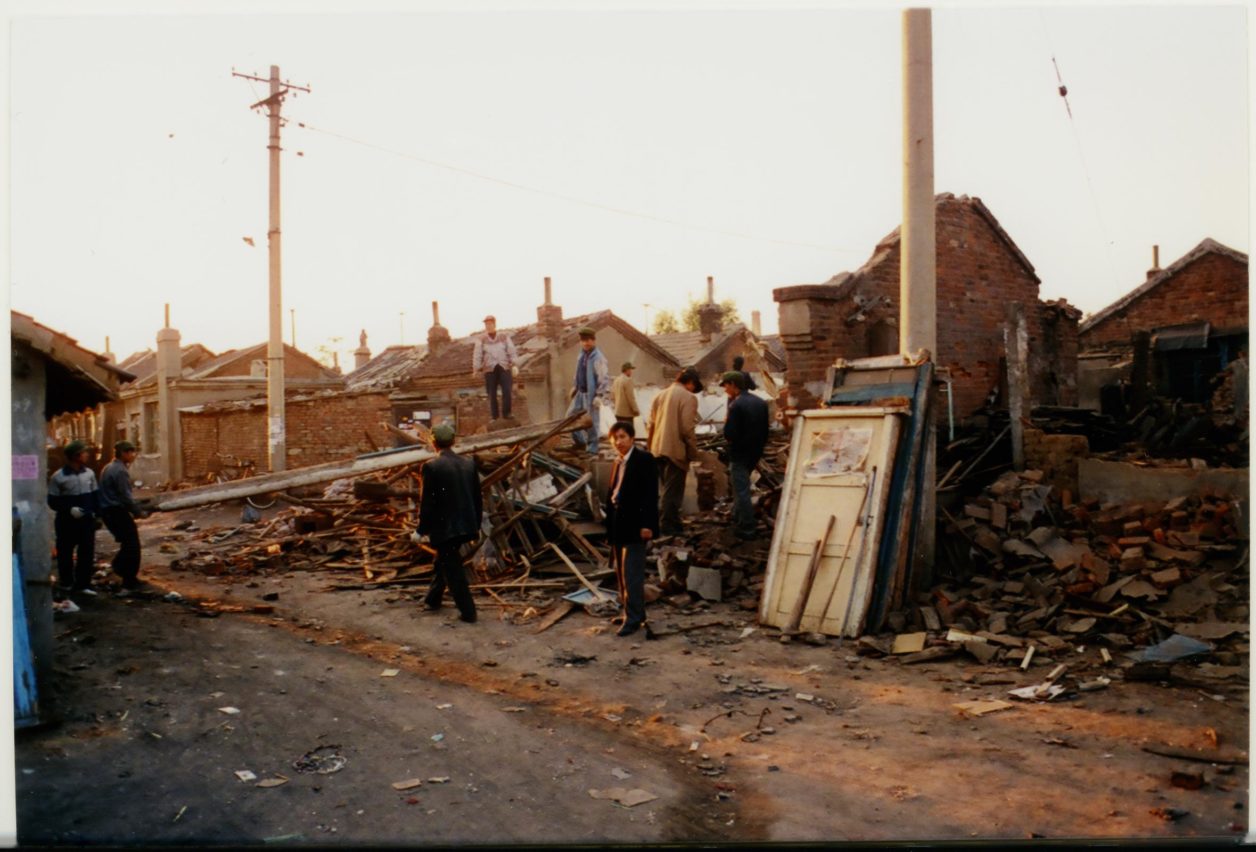 Wang-Bing-West-of-Tracks-05-52-Rainbow-Row-evictions-and-demolition-PARIS-B.-2000