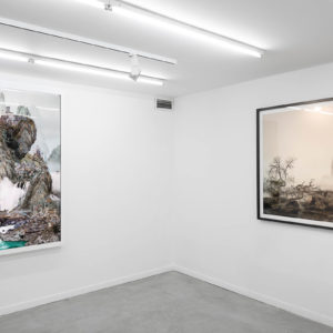 Yang Yongliang – Imagined Landscape – Exhibition view
