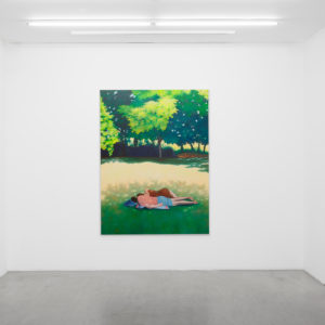 Dorian Cohen, Sans titre, 2022, huile sur toile, 200 x 150 cm