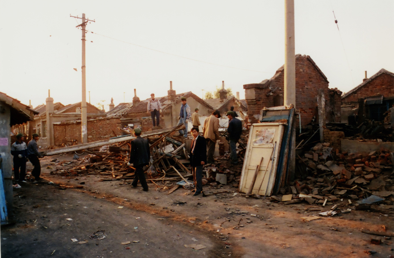 Wang BIng, West of Tracks 05-52 Rainbow Row evictions and demolition, Courtesy PARIS-B Wang BIng, West of Tracks 05-52 Rainbow Row evictions and demolition, Courtesy PARIS-B