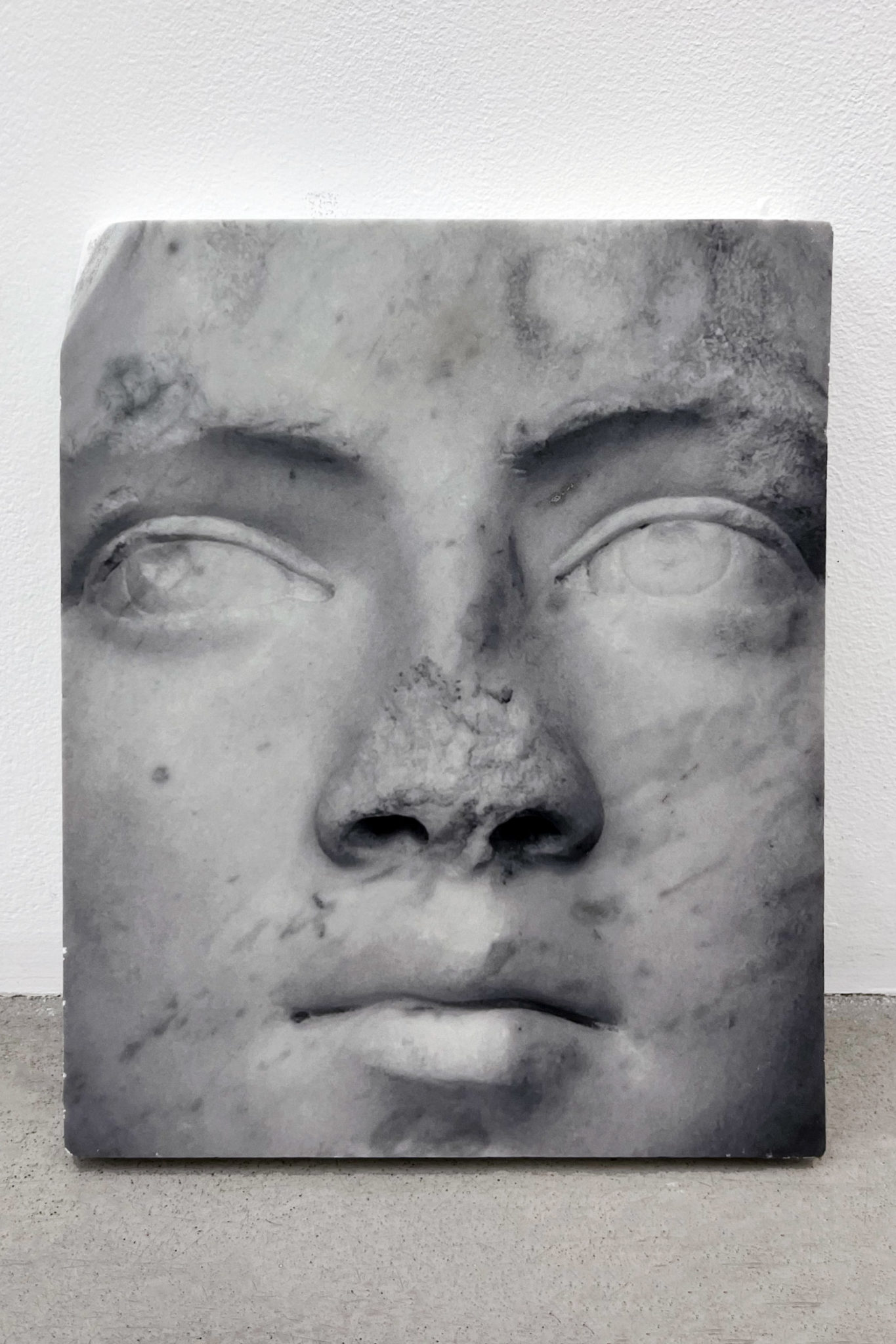 Dune Varela, Fulvia, 2023, print on marble, 25.3 x 19.2 cm