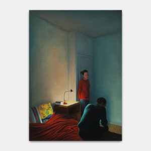 Dorian Cohen, Sans titre, 2021, huile sur toile, 55 x 39 cm