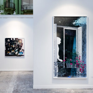 Baptiste Rabichon, En Ville, exhibition view, Prix BMW, Paris-Photo, 2018