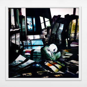 Baptiste Rabichon, série Albums (c), 2018, épreuve chromogène unique, 121 x 123 cm