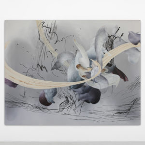 Fu Site, Fragment, 2021, huile sur toile, 90 x 116 cm