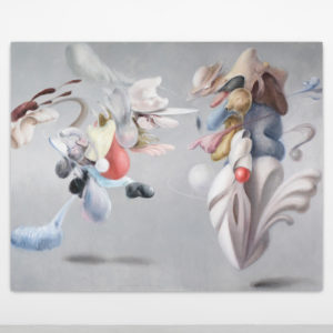 Fu Site, Two Figures 231222, 2023, huile sur toile, 120 x 150 cm