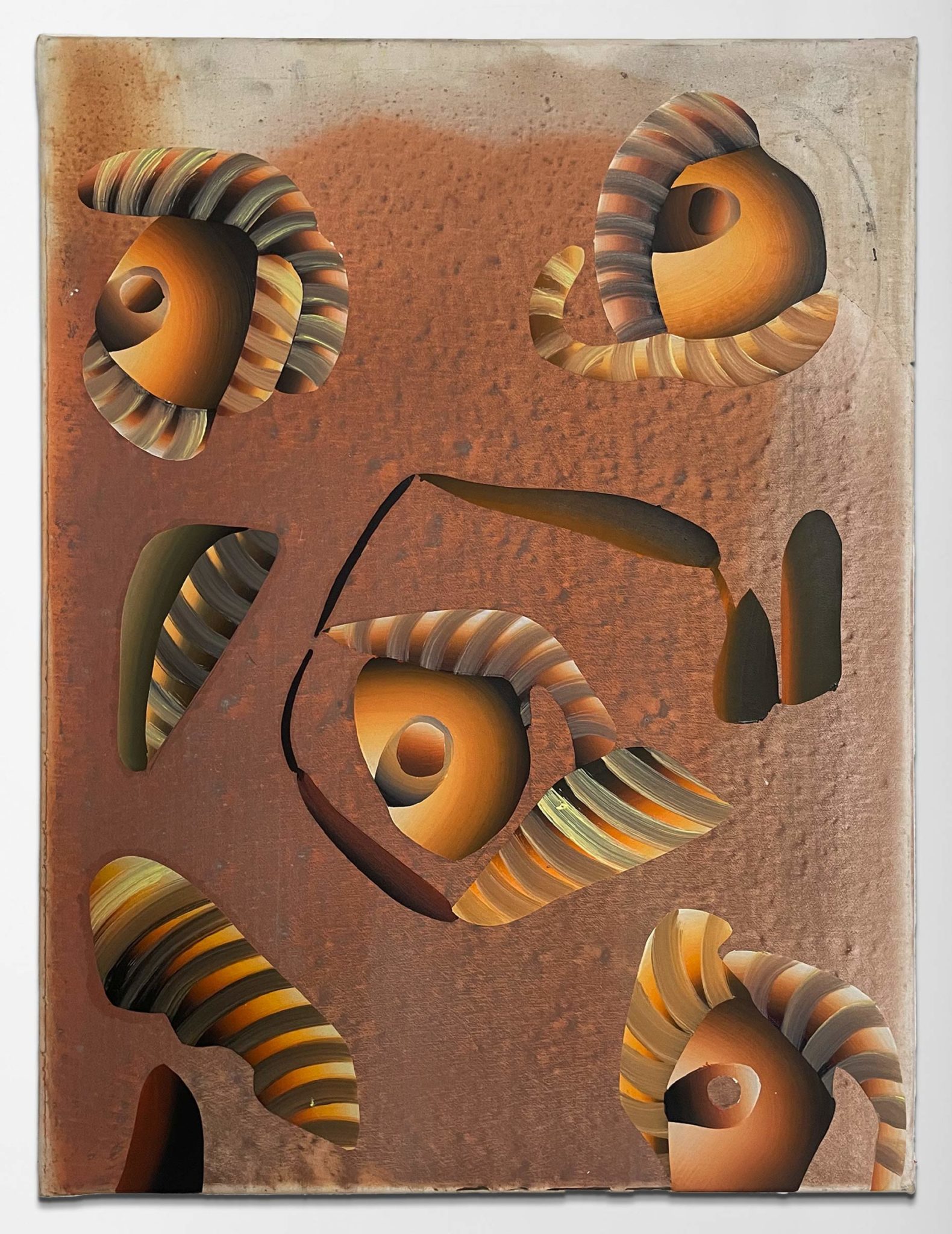 Laura Garcia Karras, Semence, 2023, huile sur toile, 40 x 30 cm