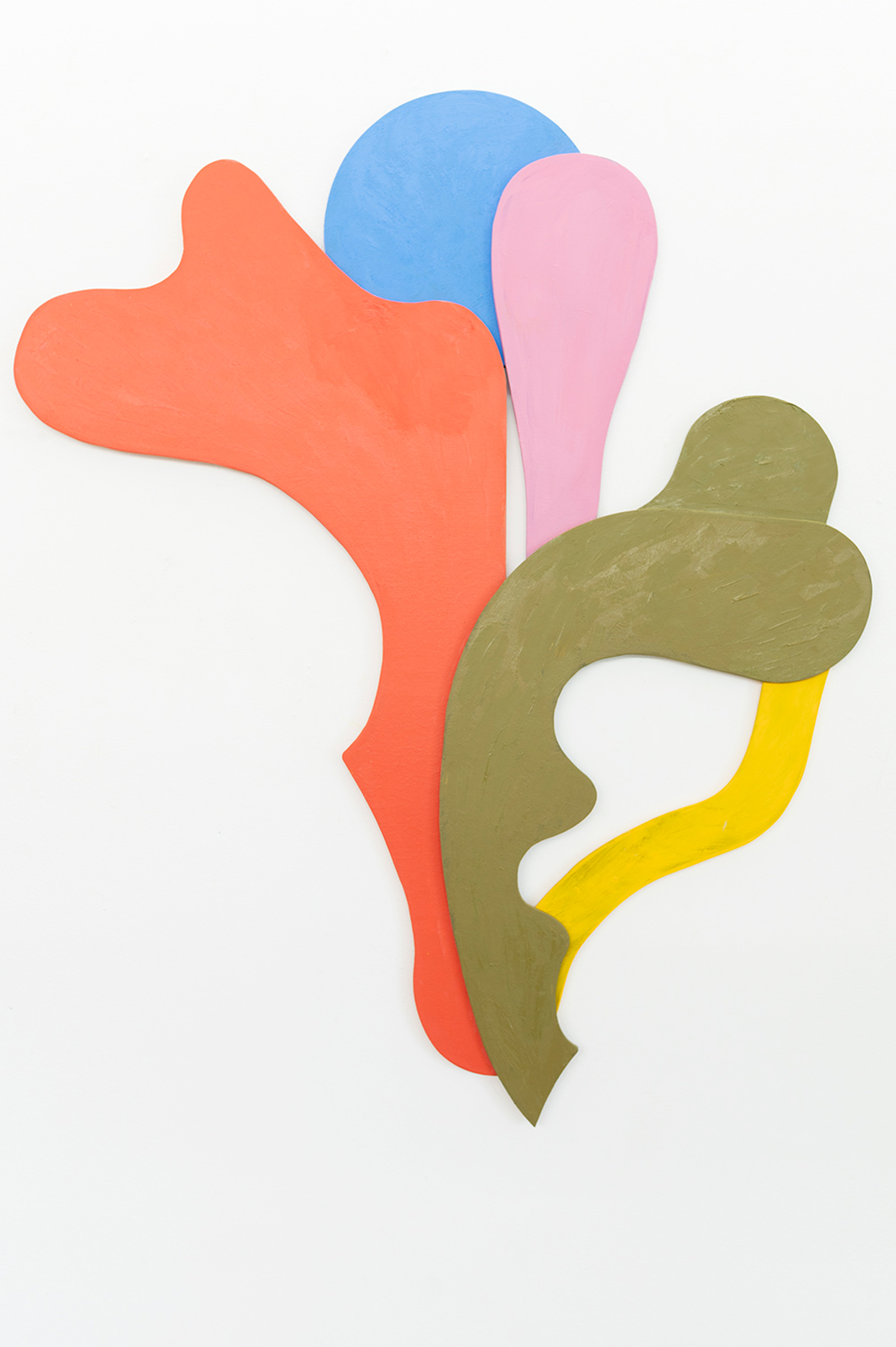 Dániel Bernáth, Tequila Sunrise, 2025, Oil and plywood, 144 x 92 cm