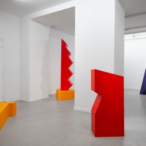 Jacques Julien, S/M/L, vue d’exposition, PARIS-B, France, 2024, ©Théo Baulig