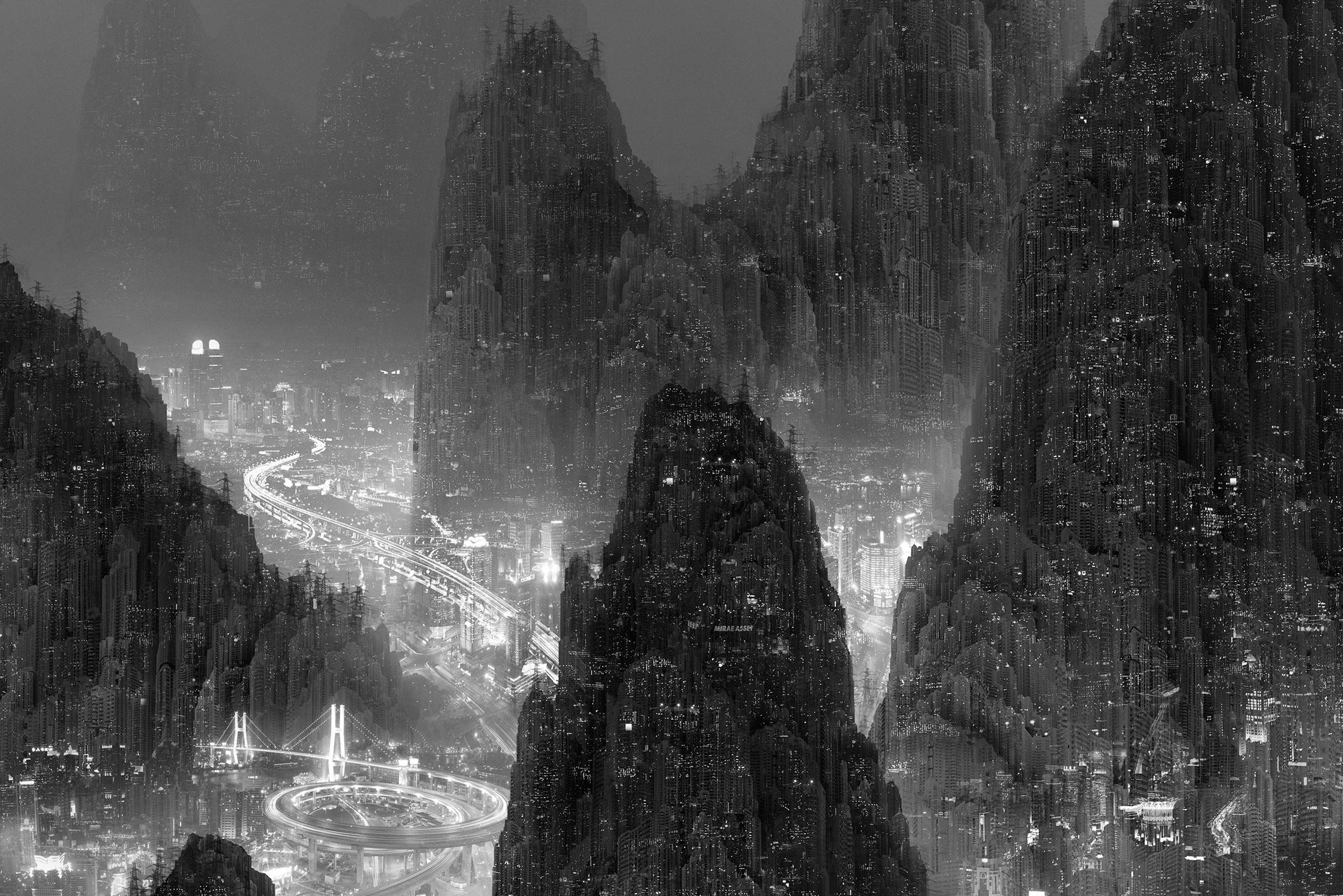 Yang-Yongliang_Waning-Crescent-Moon_2012_Lightbox_140x140cm_Courtesy-Yang-Yongliang---PARIS-B-detail