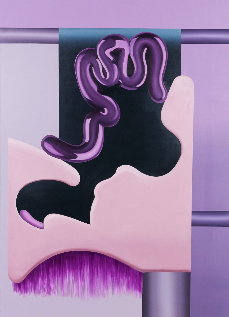 Anna-Nero,-Hotel-Room,-180-x-130-cm,-oil-and-acrylic-on-canvas,-2024-PARIS-B