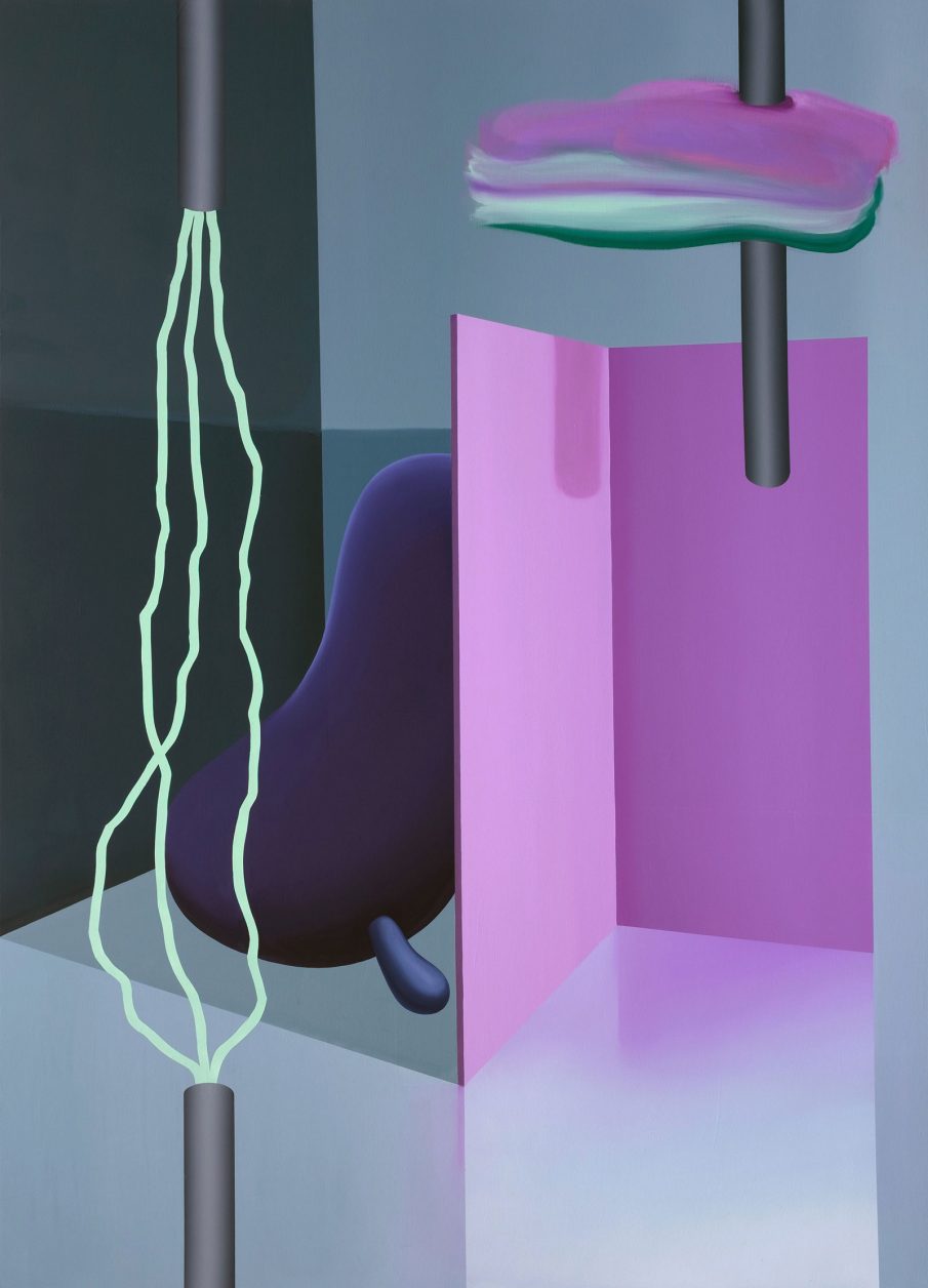 Anna-Nero,-Thunder-in-a-room,-180-x-130-cm,-oil-and-acrylic-on-canvas,-2025-PARIS-B