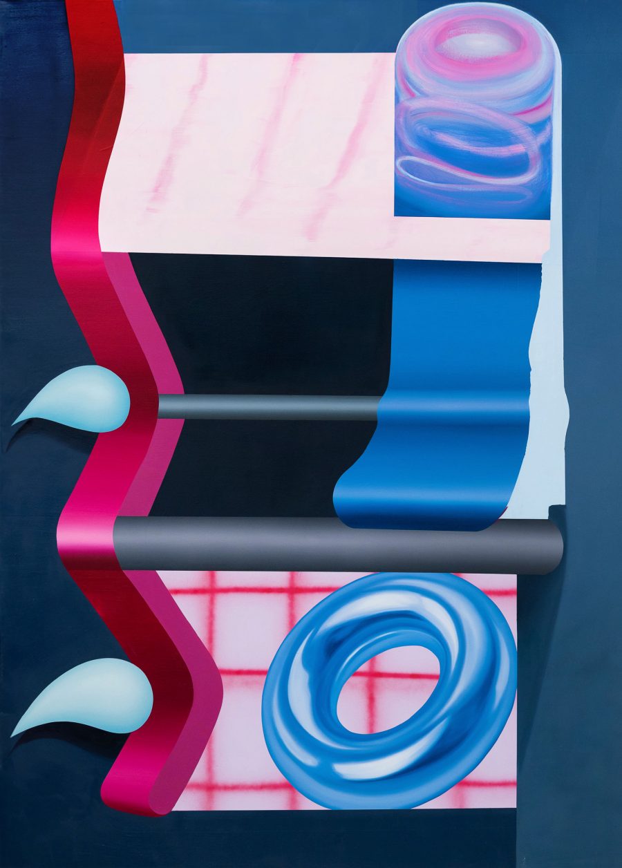 Anna-Nero_Spiraling_2025_180-x-130-cm,-oil-and-acrylic-on-canvas